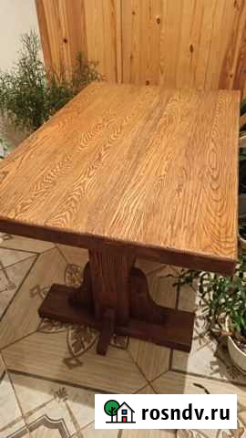 Стол из массива дуба Тюмень - изображение 1