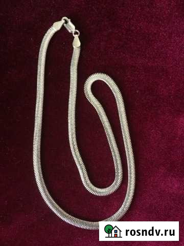 Серебряная цепь-колье Моздок - изображение 1