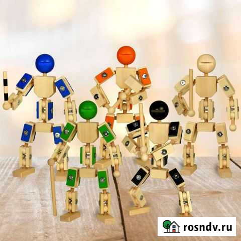 Робот конструктор из дерева Казань - изображение 1