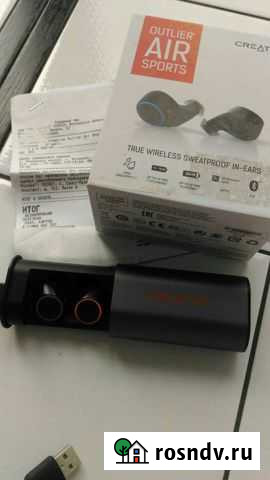 TWS гарнитура Creative Outlier Air Sports Мурманск - изображение 1