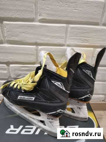 Коньки Bauer supreme s160 Jr 3.5 Кировск - изображение 1