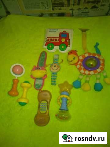 Погремушки и грызунки для малышей Хабаровск - изображение 1