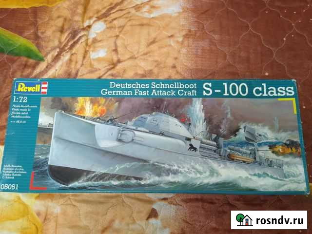 Торпедный катер Шнельбот S-100 Revell 05051 1/72 Тверь - изображение 1