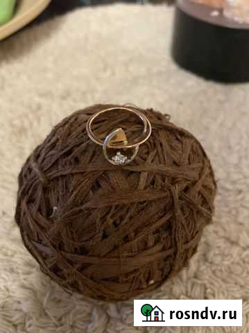 Кольцо с бриллиантом Санкт-Петербург - изображение 1