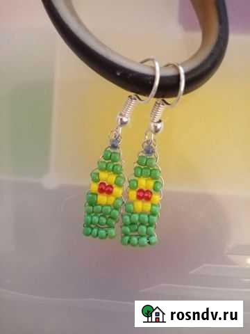 Серёжки из бисера Волгоград - изображение 1