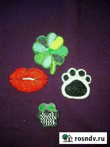 Брошка из бисера Смоленск - изображение 1