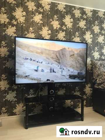 Стеклянная тумба кронштейн для тв до 65 дюймов Курган - изображение 1