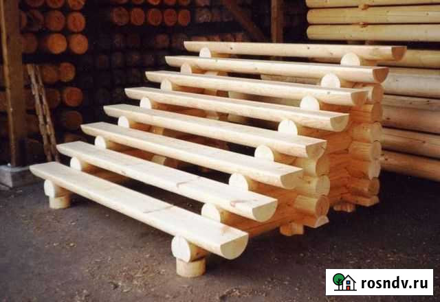 Изделия из оцилиндрованного бревна Вологда - изображение 1