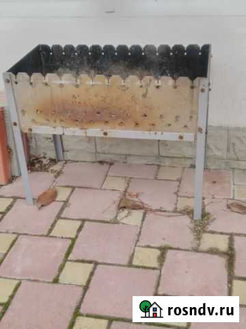 Мангал из нержавейки почти новый Геленджик - изображение 1