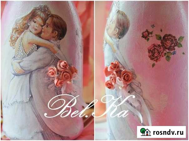 Декупаж бутылок Челябинск - изображение 1
