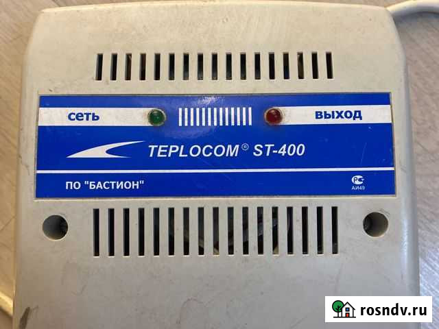 Стабилизатор напряжения Бастион Teplocom st 400 Всеволожск - изображение 1