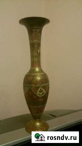 Индийская ваза 35 см Псков - изображение 1