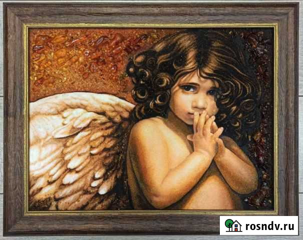 Янтарная картина Ангел Калининград - изображение 1