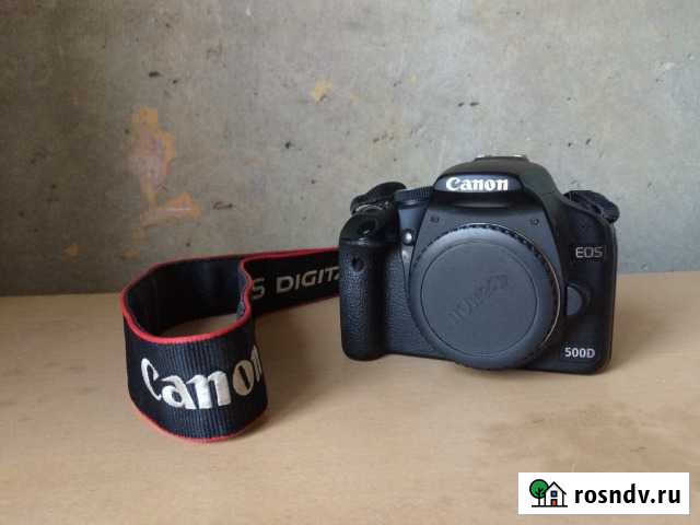 Зеркальный фотоаппарат Canon EOS 500D Body Нижний Новгород - изображение 1