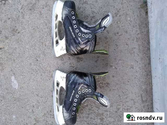 Хоккейные коньки bauer vapor х100 le Липецк - изображение 1