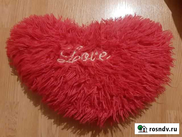 Мягкая игрушка - подушка сердце Белгород - изображение 1