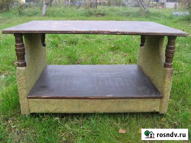 Журнальный столик. СССР.Дерево массив Санкт-Петербург - изображение 1