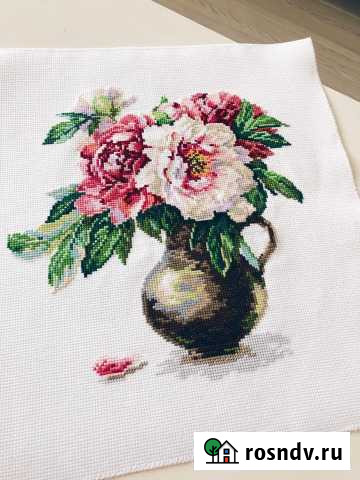 Вышивка крестом (готовая работа) Курск - изображение 1