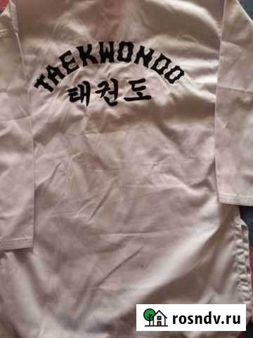 Куртка Тхэквандо рост160 Красноярск - изображение 1