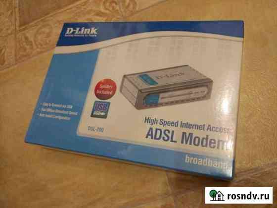 Роутер D-link DSL-200 Ухта