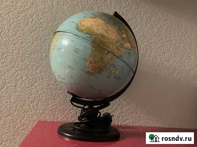 Светильник ночник в виде глобуса Москва - изображение 1