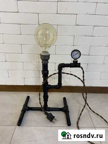 Лампа настольная ретро, лофт Новосибирск - изображение 1