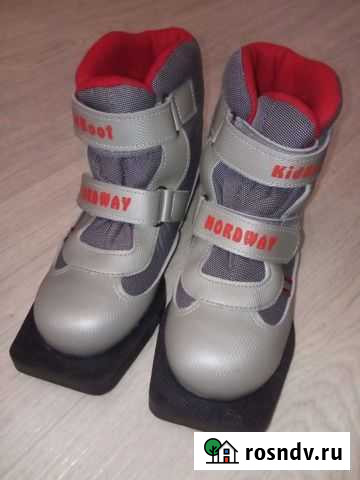 Лыжные ботинки 32-33 р Владимир - изображение 1