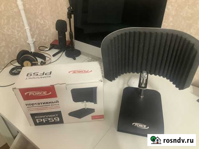 Force PF-59 Экран акустический для микрофона Тула - изображение 1