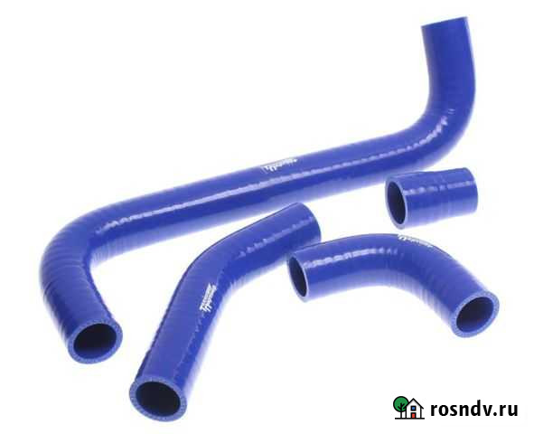 Силиконовые патрубки радиатора 2107-2101 Клин - изображение 1