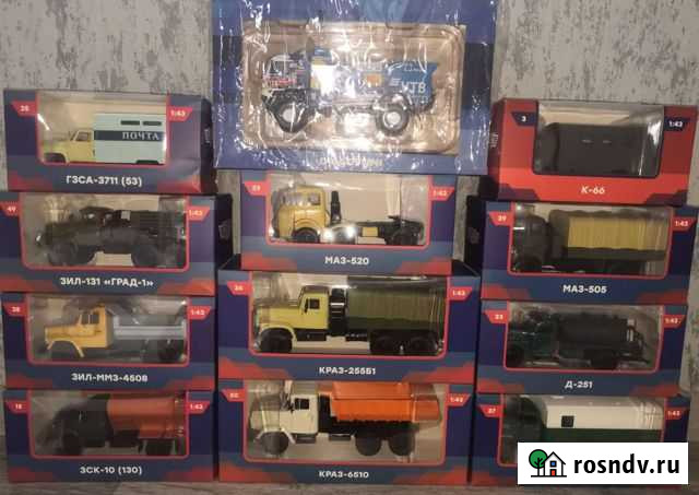 Грузовики Modimo 1:43 Борисоглебск - изображение 1