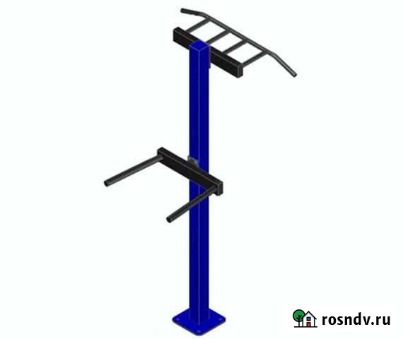Уличный тренажер комбинированный станок AVU035 Новосибирск - изображение 1