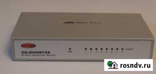 Сетевой коммутатор Allied Telesis AT-CG-SW08TXE Севастополь - изображение 1