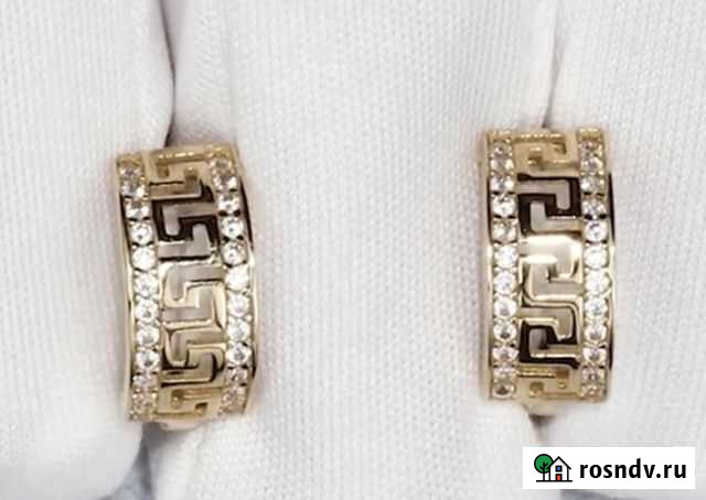 Золотые серьги Астрахань - изображение 1