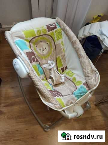 Шезлонг качалка музыкальный Тула - изображение 1