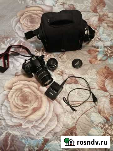 Зеркальный фотоаппарат canon 60d Всеволожск - изображение 1