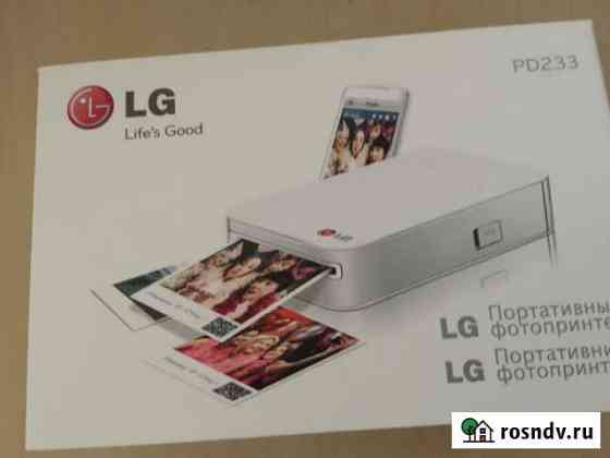 Портативный фотопринтер LG Pocket Photo PD233 Великий Новгород