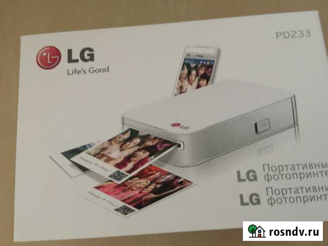 Портативный фотопринтер LG Pocket Photo PD233 Великий Новгород - изображение 1