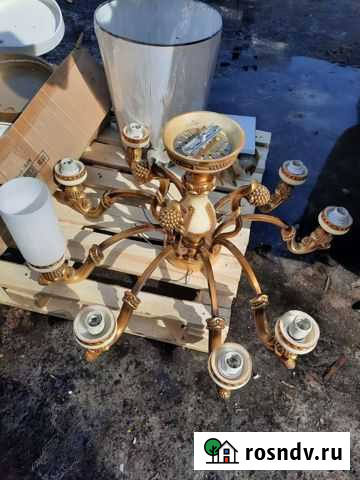 Большую люстру новая полный комплект Иркутск - изображение 1