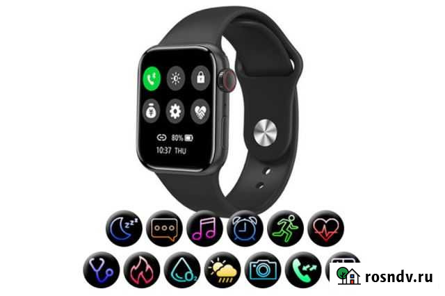 Смарт часы Smart Watch M26 plus black 44мм беспров Нижний Новгород - изображение 1