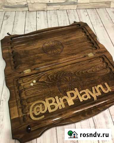 Нарды резные Голова орла с узором Хабаровск - изображение 1