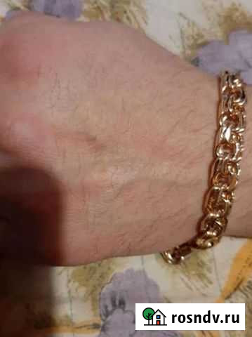 Позолоченный браслет серебро Красноярск - изображение 1