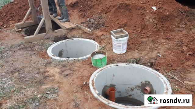 Септик из бетонных колец под ключ Боровск - изображение 1