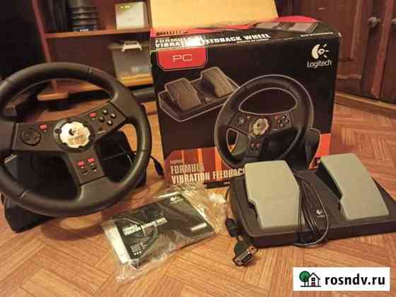Logitech руль Formula Vibration Feedback Wheel Астрахань