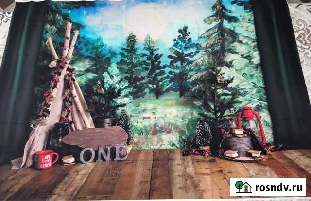 Фон для фотосъемки (ткань) Киржач - изображение 1