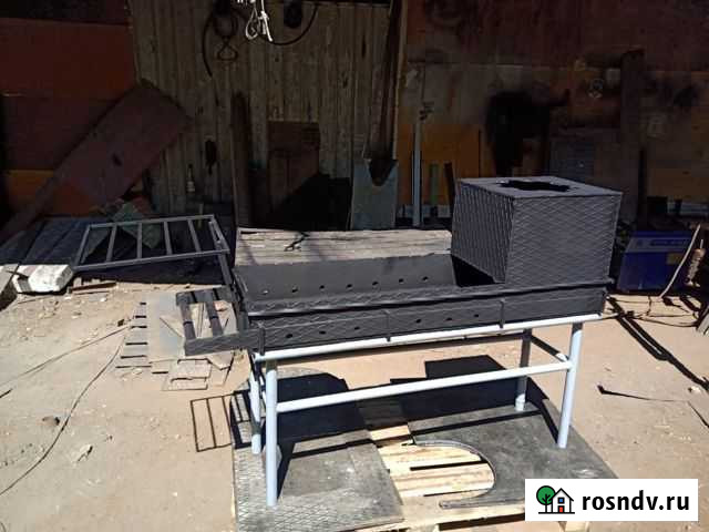 Мангал с печью под казан Уфа - изображение 1