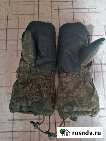 Рукавицы утеплённые (варежки) военные Благовещенск - изображение 1