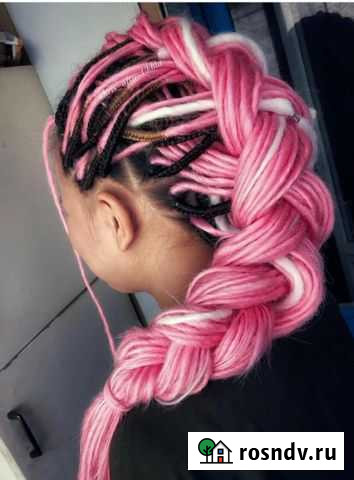 Афронаращивание волос, афрокосы, окрашивание, стри Пермь - изображение 1