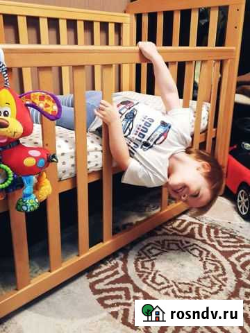 Детская кроватка с матрасом Ступино - изображение 1