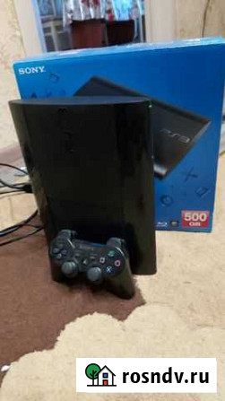 Sony PS3 прошитая 120-500 gb 70 игр И 3000 бесплат Мурманск - изображение 1