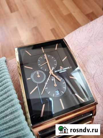 Швейцарские часы Jaques Lemans ceramic Рязань - изображение 1